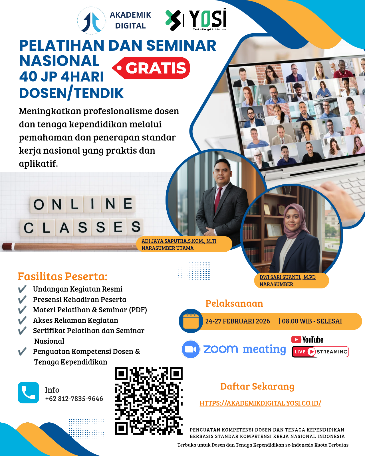 Pelatihan dan Seminar Nasional Akademik Digital